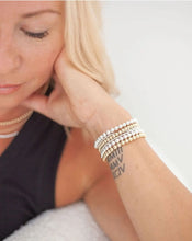 Load image into Gallery viewer, Leave-on Beaded Bracelet Acorn Home + Apparel