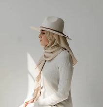 Load image into Gallery viewer, Emma Wide Brim Fedora Acorn Home + Apparel