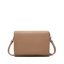 Load image into Gallery viewer, Canadian, Canada, purse, vegan leather, Pixie Mood, light brown, crossbody