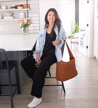 Load image into Gallery viewer, smash and tess hayley ryan collab anniston cargo romper midnight black made in canada