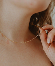Load image into Gallery viewer, Petite Paperclip Necklace