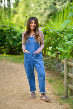 Load image into Gallery viewer, Leah Denim Overalls Acorn Home + Apparel