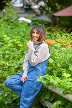 Load image into Gallery viewer, Leah Denim Overalls Acorn Home + Apparel