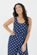 Load image into Gallery viewer, Lucy Polka Dot Romper Acorn Home + Apparel