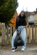 Load image into Gallery viewer, Leather Knot Tote Acorn Home + Apparel