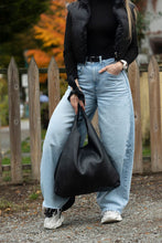 Load image into Gallery viewer, Leather Knot Tote Acorn Home + Apparel