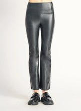 Load image into Gallery viewer, Flared Faux Leather Pants Acorn Home + Apparel
