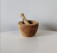 Load image into Gallery viewer, Olivewood Mortar & Pestel