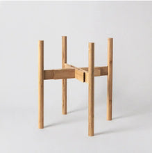 Load image into Gallery viewer, Adjustable Bamboo Plant Stand Acorn Home + Apparel