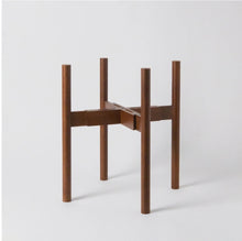 Load image into Gallery viewer, Adjustable Bamboo Plant Stand