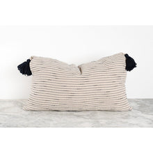 Load image into Gallery viewer, Pokoloko Tara Lumbar Pillow - Black