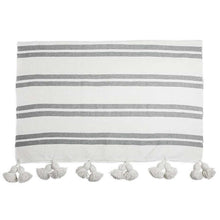 Load image into Gallery viewer, Pokoloko Moroccan Pom Blanket
