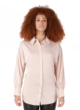 Load image into Gallery viewer, Antique Blush Satin Blouse Acorn Home + Apparel