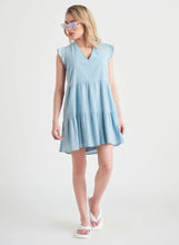 Load image into Gallery viewer, Linen Babydoll Mini Dress Acorn Home + Apparel