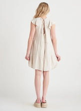 Load image into Gallery viewer, Linen Babydoll Mini Dress Acorn Home + Apparel