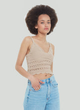 Load image into Gallery viewer, Crochet Cami Acorn Home + Apparel