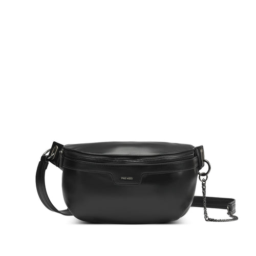 Canada, Canadian, Pixie Mood, vegan leather, fanny pack, purse, black