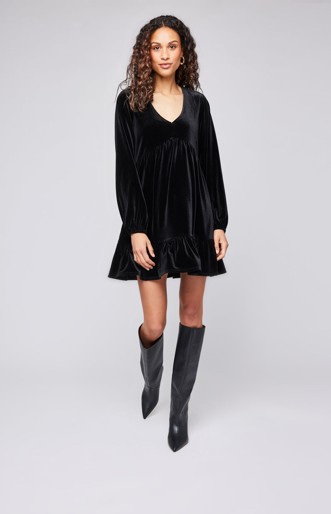 Phillipa Velvet Mini Dress