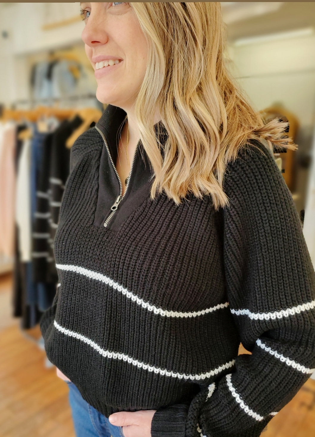 Declan Half Zip Pullover