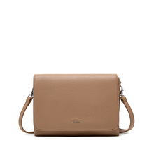 Load image into Gallery viewer, Canadian, Canada, purse, vegan leather, Pixie Mood, light brown, crossbody
