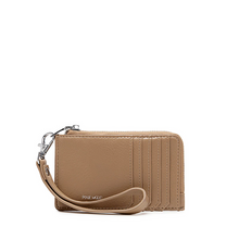 Load image into Gallery viewer, Canada, Canadian, Pixie Mood, vegan leather, wallet, card holder, purse, light brown
