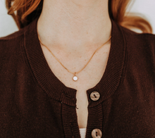 Load image into Gallery viewer, Bezel Opal Necklace Acorn Home + Apparel

