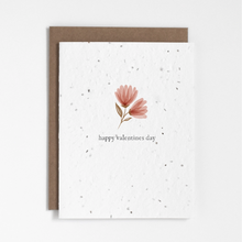 Load image into Gallery viewer, Plantable Greeting Card - Happy Valentines Day
