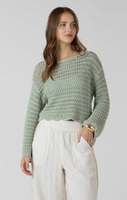 Load image into Gallery viewer, Frankie Crochet Sweater Acorn Home + Apparel
