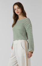 Load image into Gallery viewer, Frankie Crochet Sweater Acorn Home + Apparel
