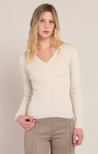 Load image into Gallery viewer, Victoria Ribbed Long Sleeve Acorn Home + Apparel
