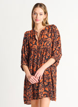 Load image into Gallery viewer, Cinnamon Floral Dress
