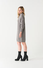 Load image into Gallery viewer, Ottoman Grey Sweater Dress
