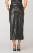 Load image into Gallery viewer, Faux Leather Midi Skirt
