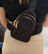 Load image into Gallery viewer, Quilted Sling Backpack
