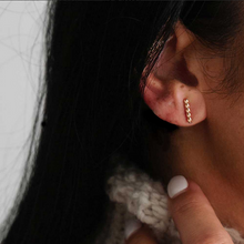 Load image into Gallery viewer, Twist Stick Stud Earrings
