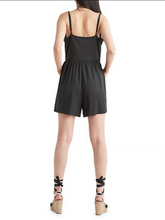 Load image into Gallery viewer, Strappy Drape Neck Romper
