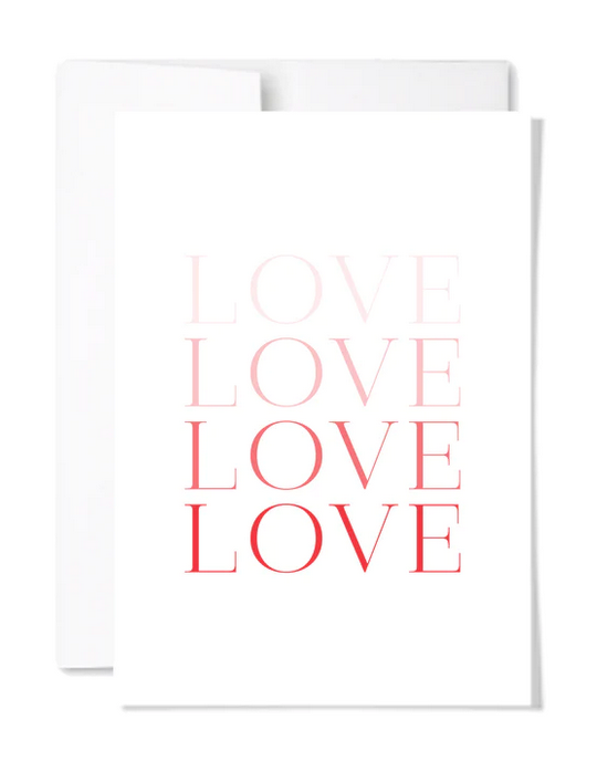 Greeting Card - All the Love