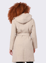 Load image into Gallery viewer, Belted Hooded Coat
