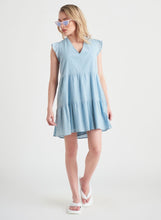 Load image into Gallery viewer, Linen Babydoll Mini Dress
