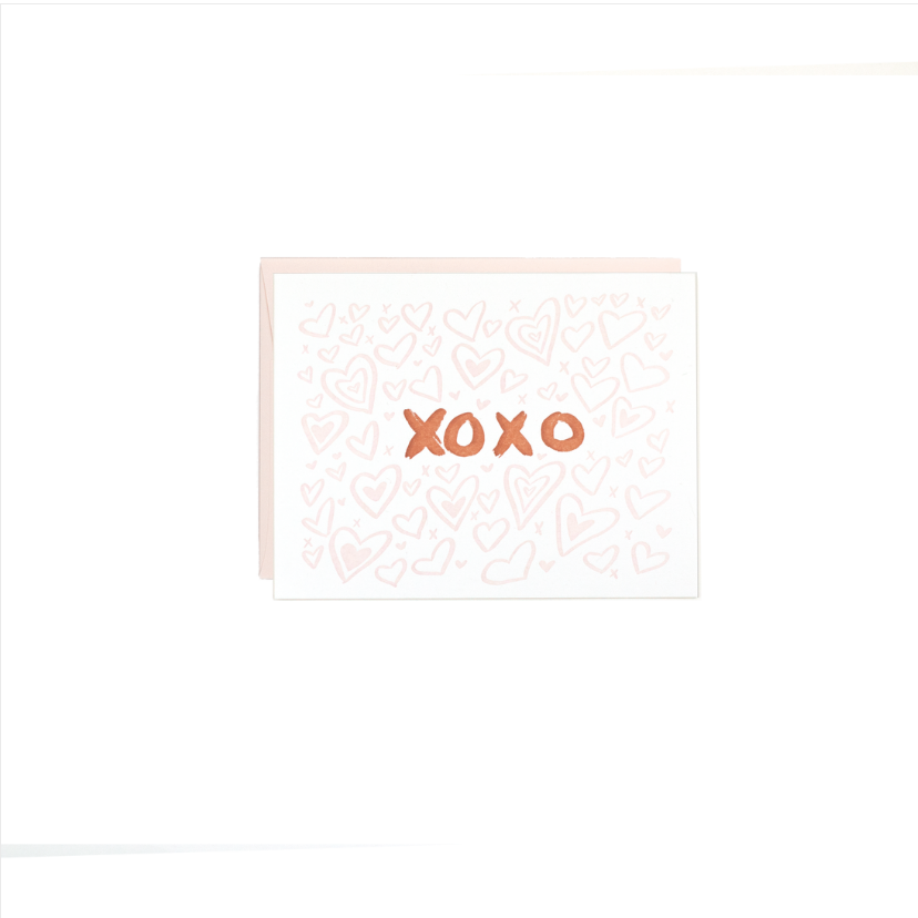 Greeting Card - xoxo